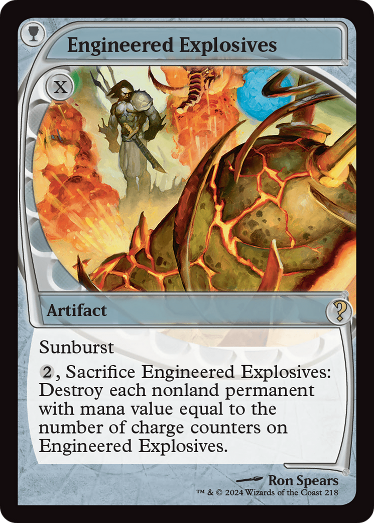 Engineered Explosives [MB2-218]