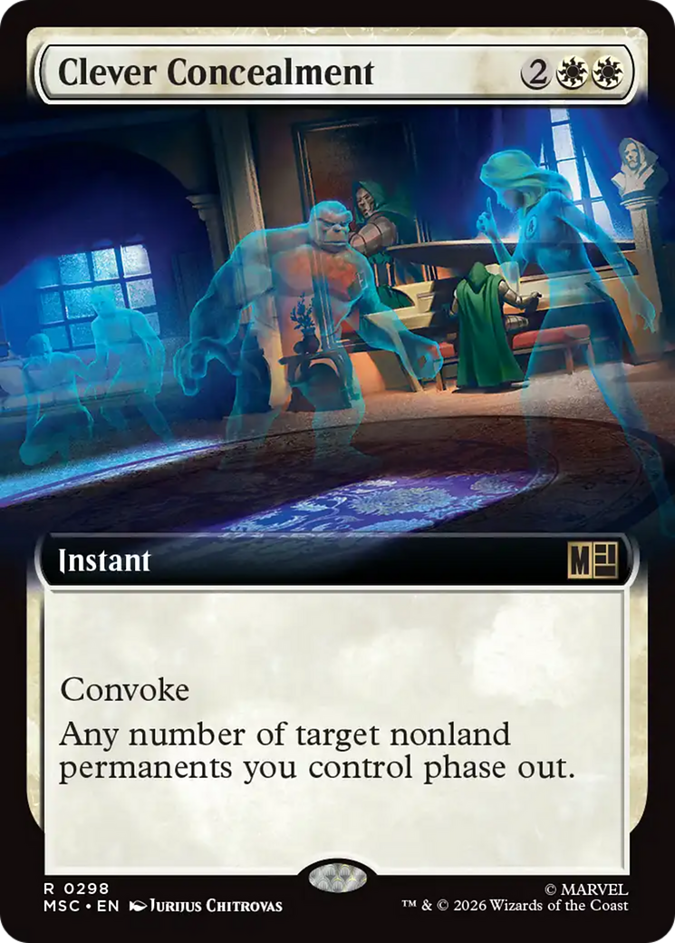 Clever Concealment - Extended Art [MSC-298]