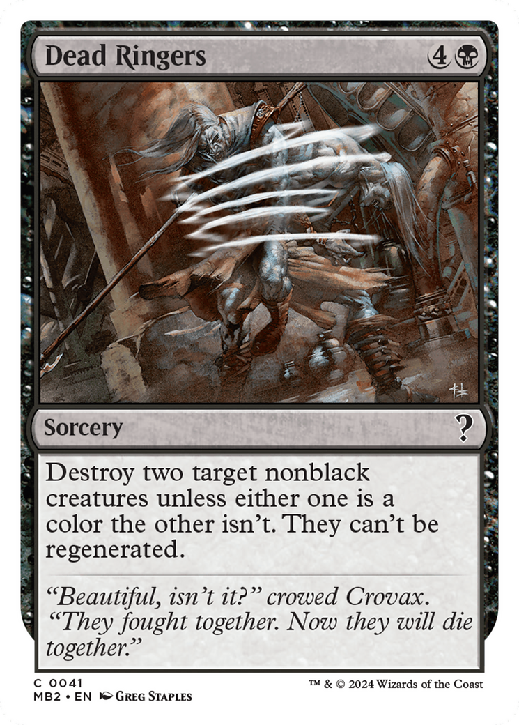 Dead Ringers [MB2-41]