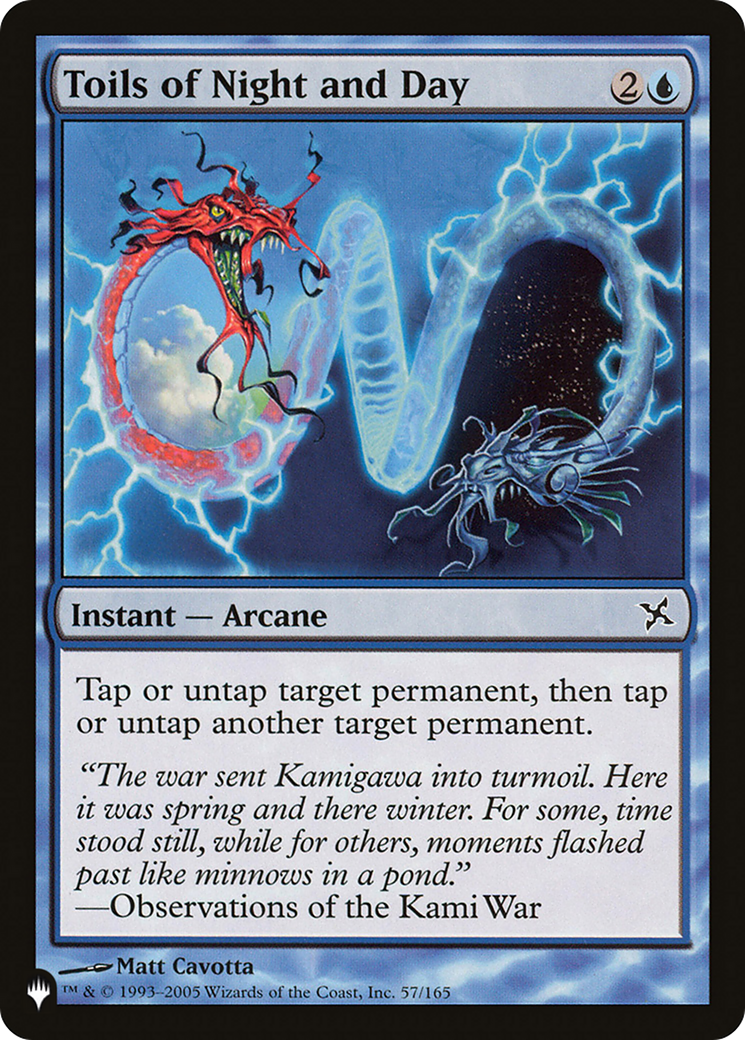 Toils of Night and Day [PLST-BOK-57]