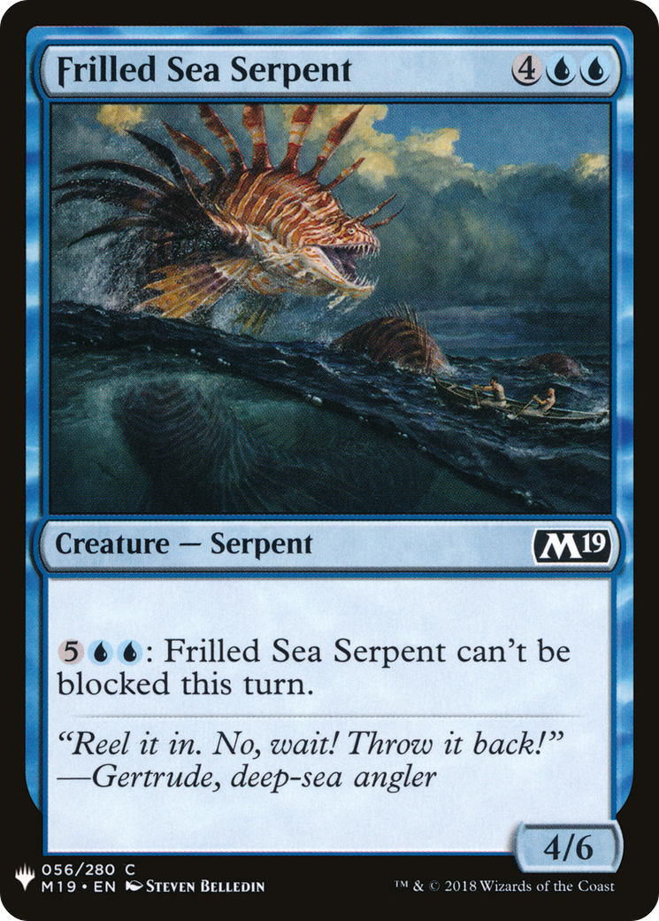 Frilled Sea Serpent [PLST-M19-56]