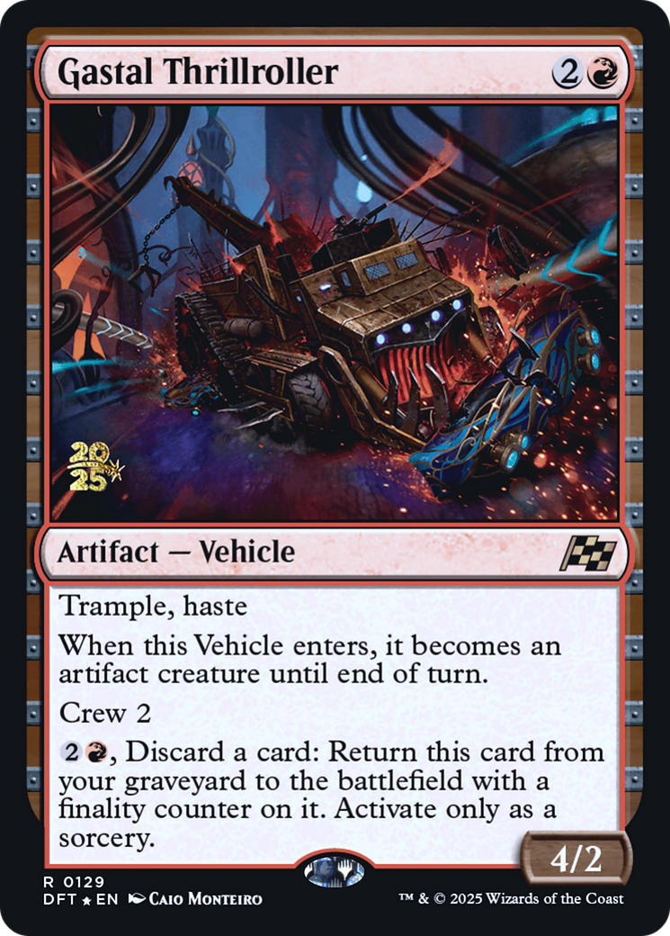Gastal Thrillroller - Prerelease Promo [PDFT-129s]