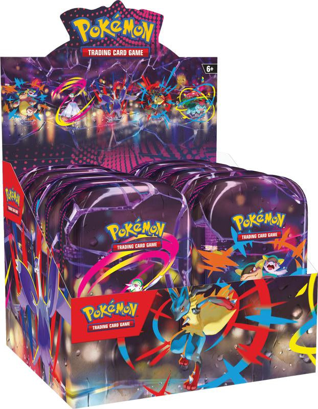 Pokémon TCG: Mega Evolution - Base Set - Mini Tin - Display (10 Tins)