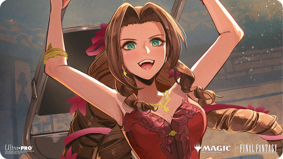 UP Playmat MTG Final Fantasy Aerith Gainsborough Foil