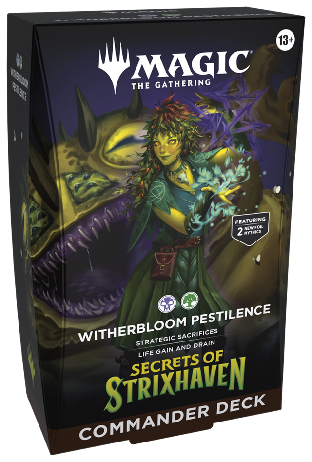 Witherbloom Secrets of Strixhaven: Commander - Commander Deck - Witherbloom Pestil ...
