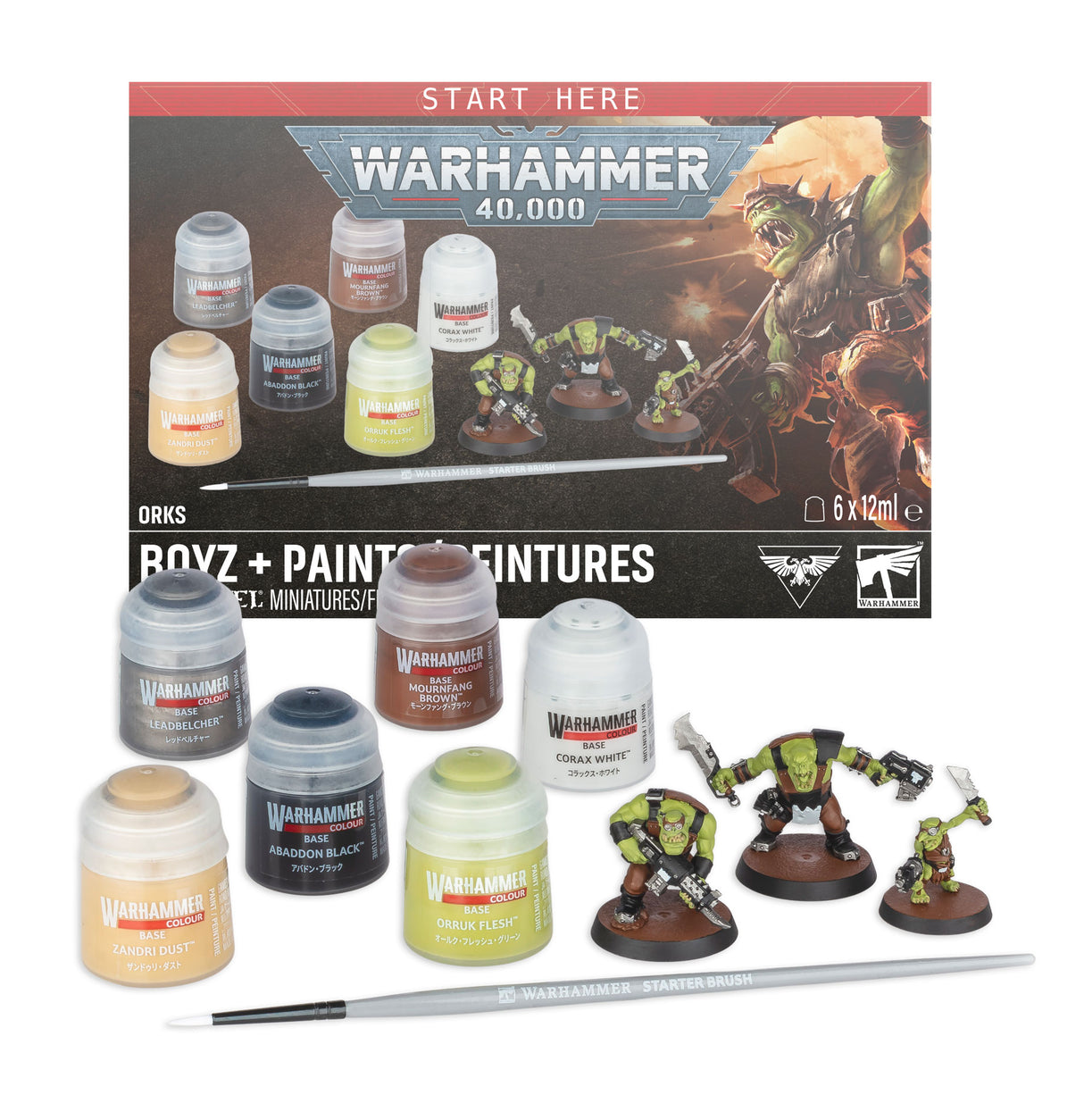 Warhammer 40,000: Boyz + Paints
