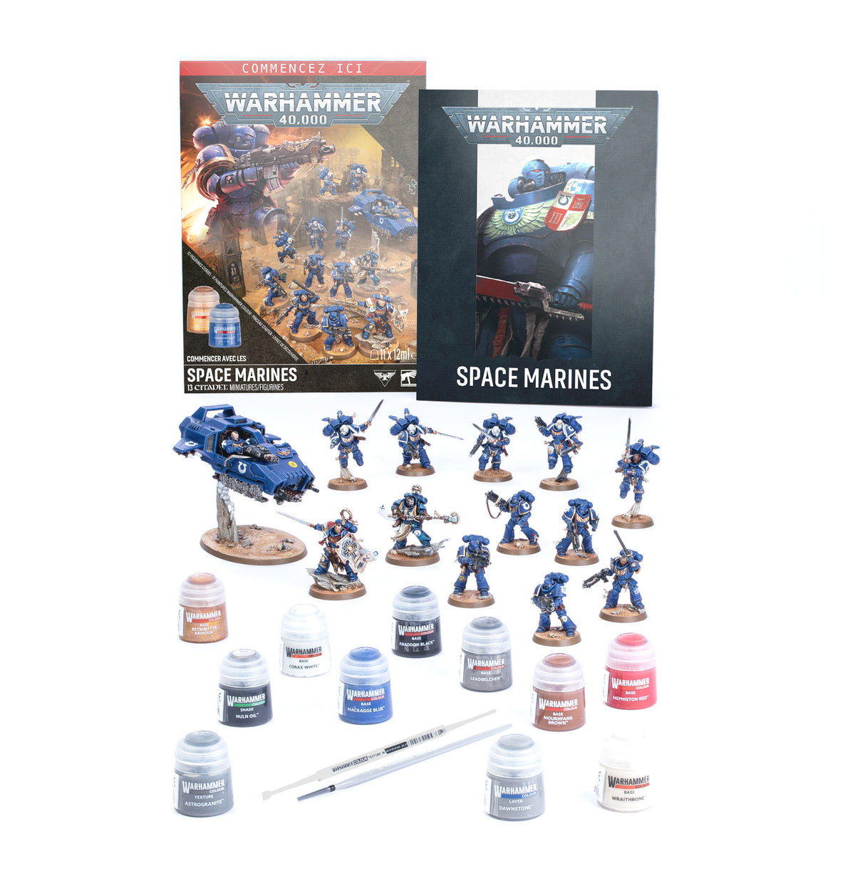 Warhammer 40,000: Getting Started with Space Marines (Français)