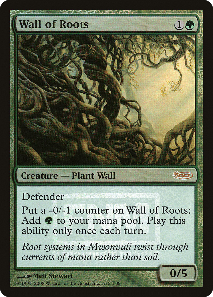 Wall of Roots - Promo [F08-7]