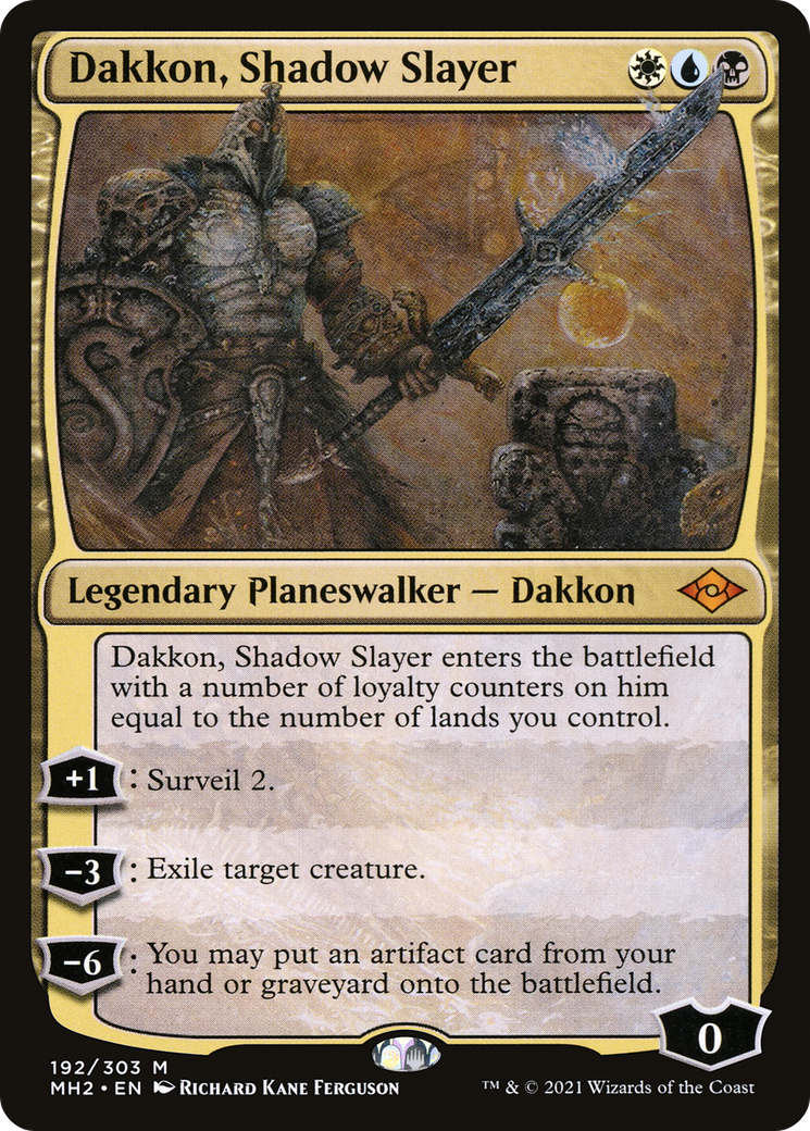 Dakkon, Shadow Slayer [MH2-192]