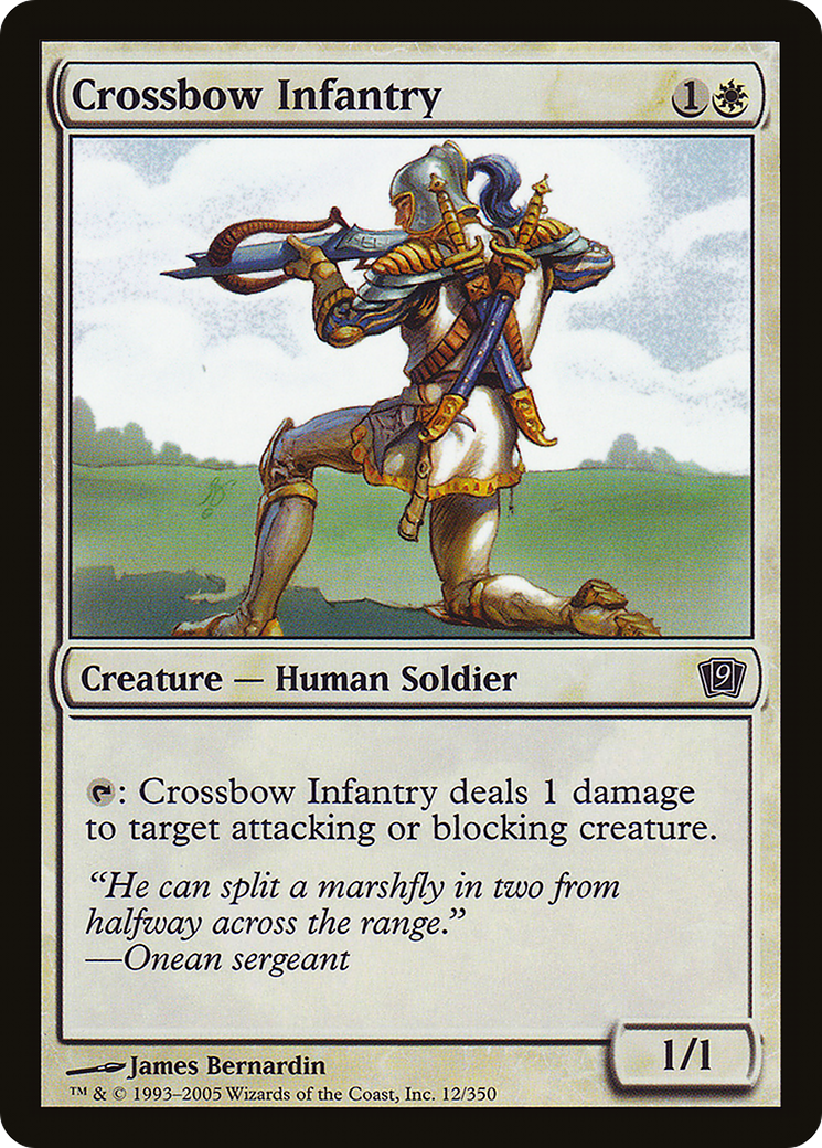 Crossbow Infantry [9ED-12★]