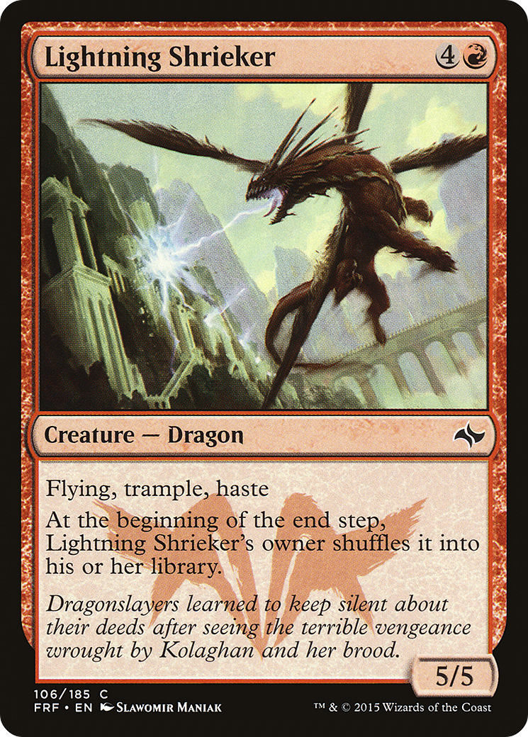 Lightning Shrieker [FRF-106]
