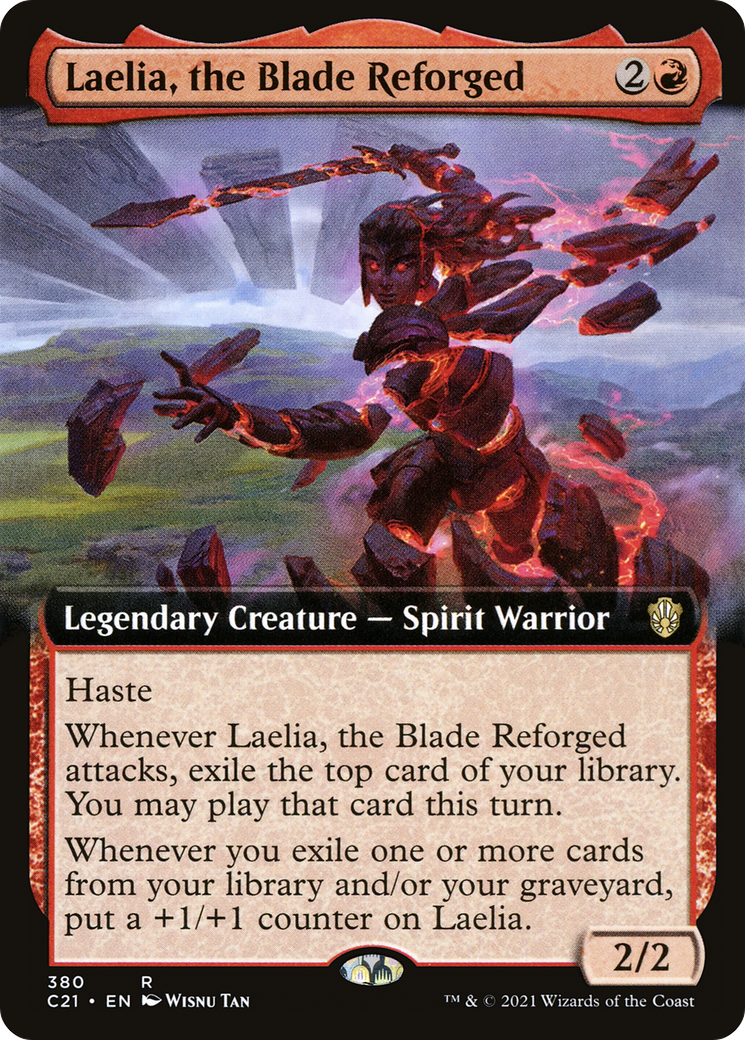 Laelia, the Blade Reforged - Extended Art [C21-380]