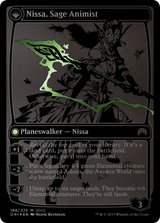 Nissa, Vastwood Seer // Nissa, Sage Animist - Promo [PS15-189]