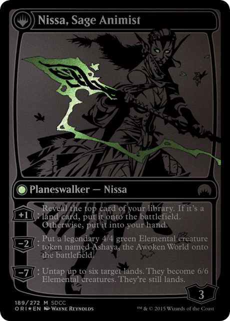 Nissa, Vastwood Seer // Nissa, Sage Animist - Promo [PS15-189]