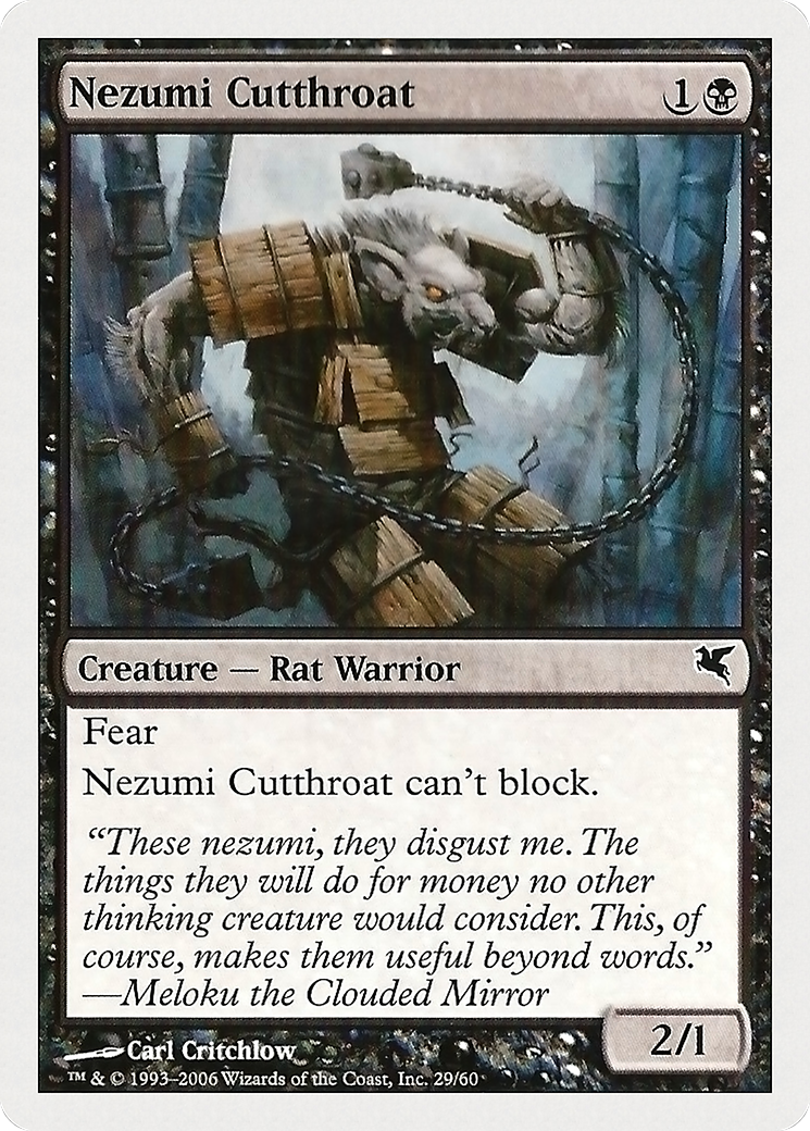 Nezumi Cutthroat [PHUK-29]