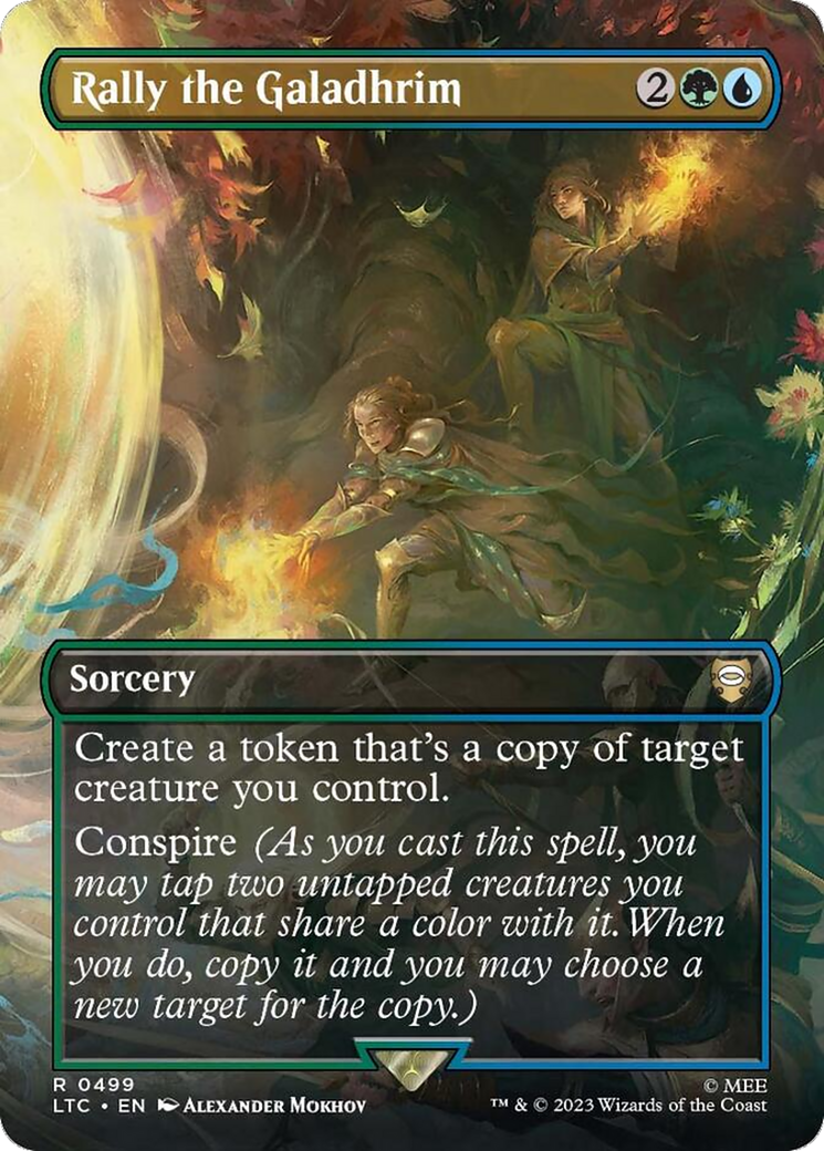 Rally the Galadhrim - Borderless [LTC-499]