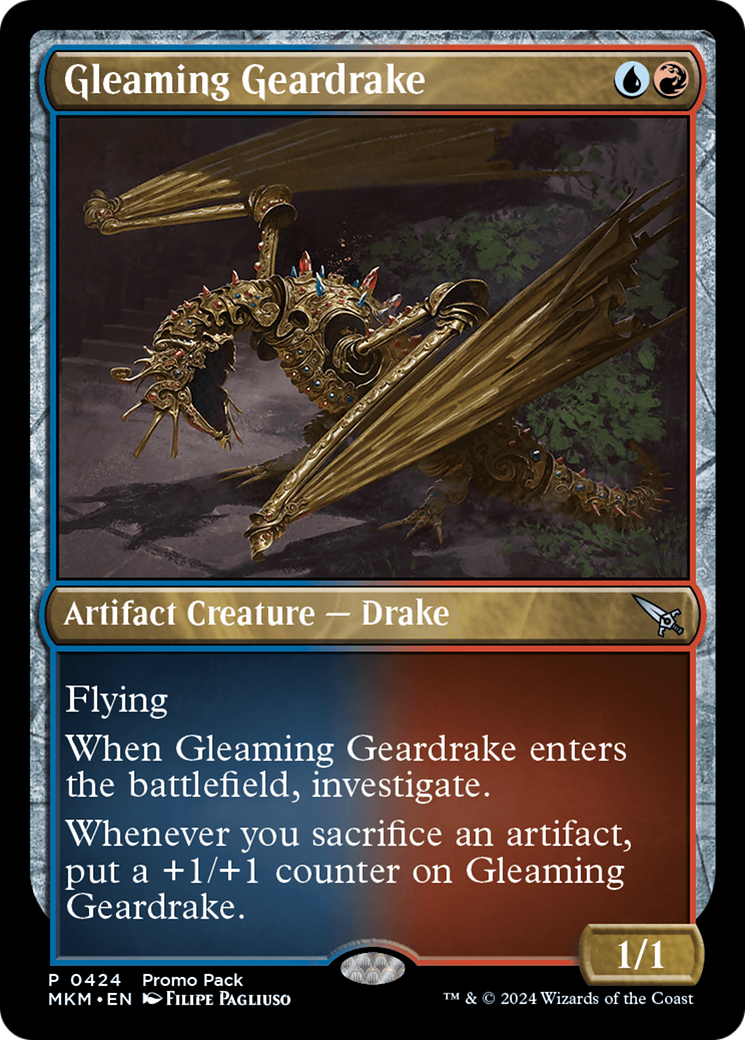 Gleaming Geardrake - Promo Pack [MKM-424]