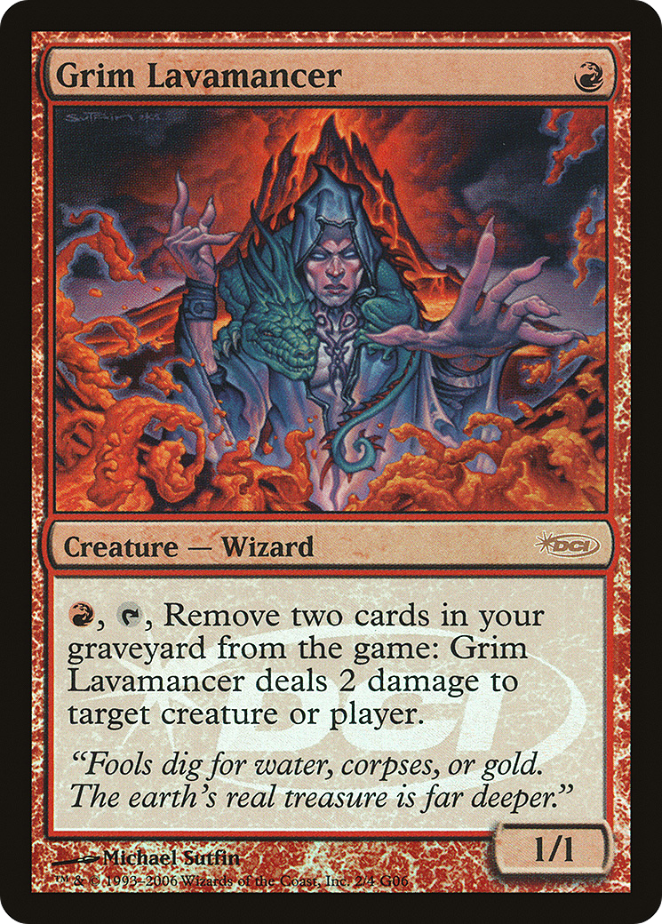 Grim Lavamancer - Promo [G06-2]