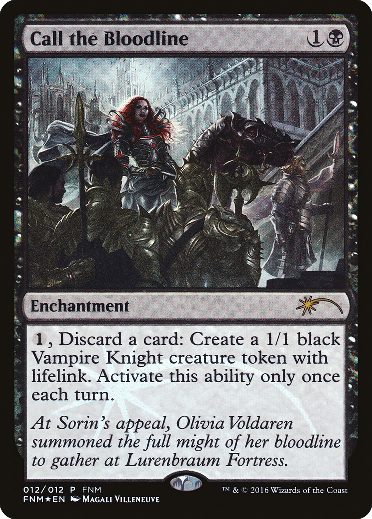 Call the Bloodline - Promo [F16-12]