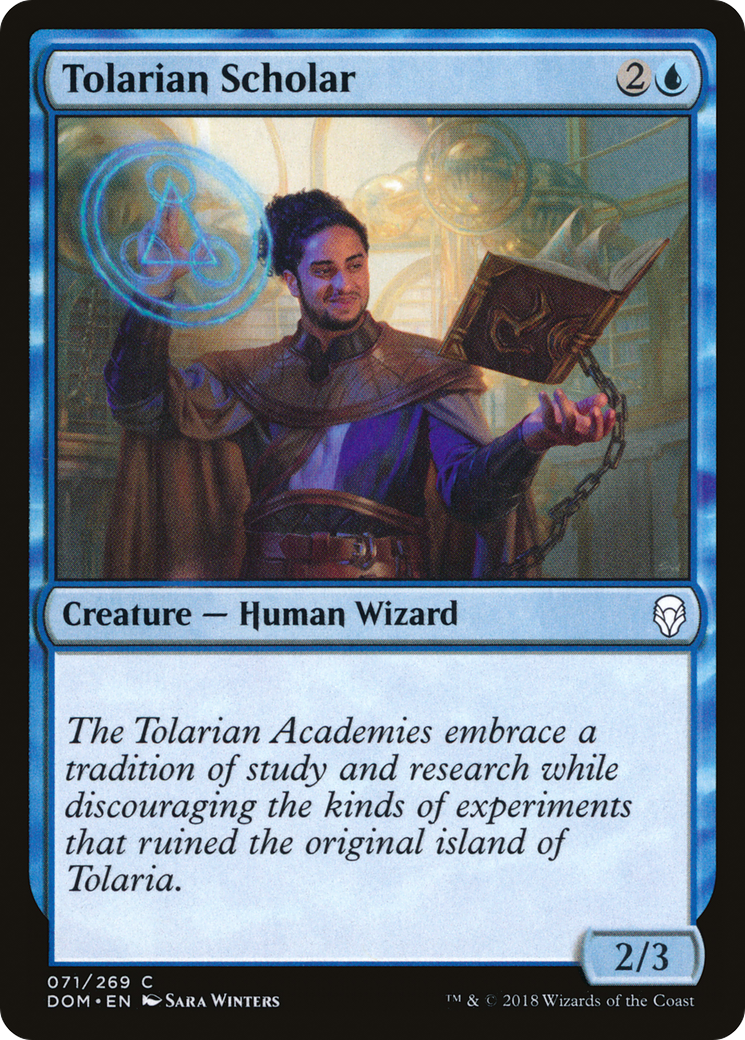 Tolarian Scholar [DOM-71]