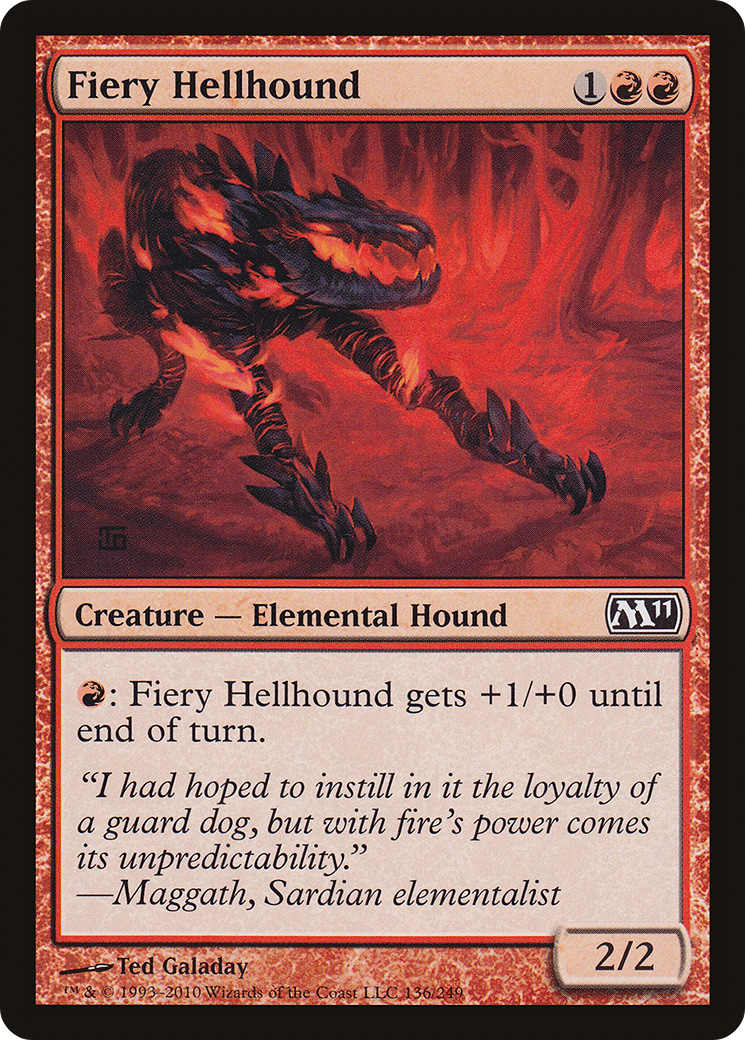 Fiery Hellhound [M11-136]