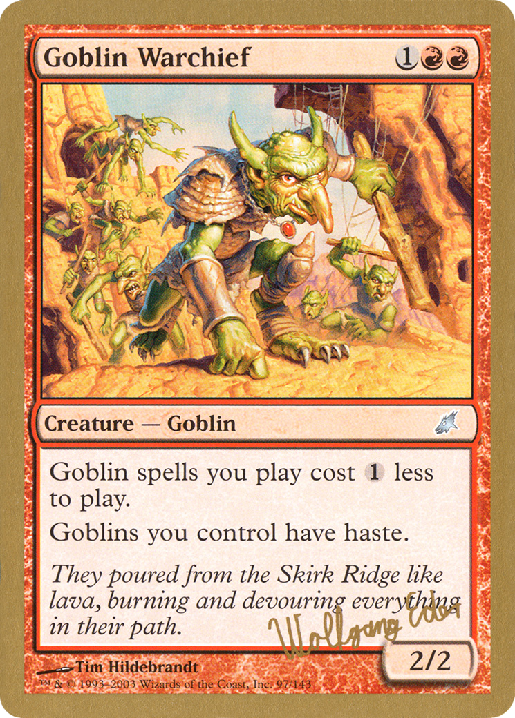 Goblin Warchief [WC03-we97]