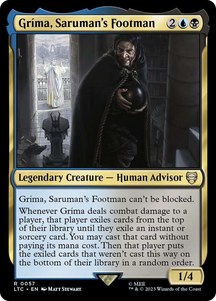 Gríma, Saruman's Footman [LTC-57]