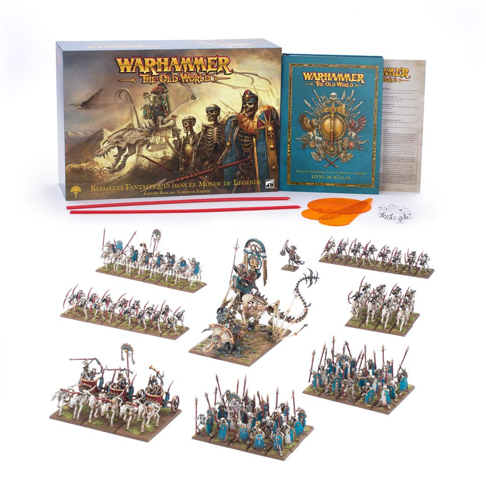 Set de Base Warhammer: The Old World - Édition des Rois des Tombes de Khemri