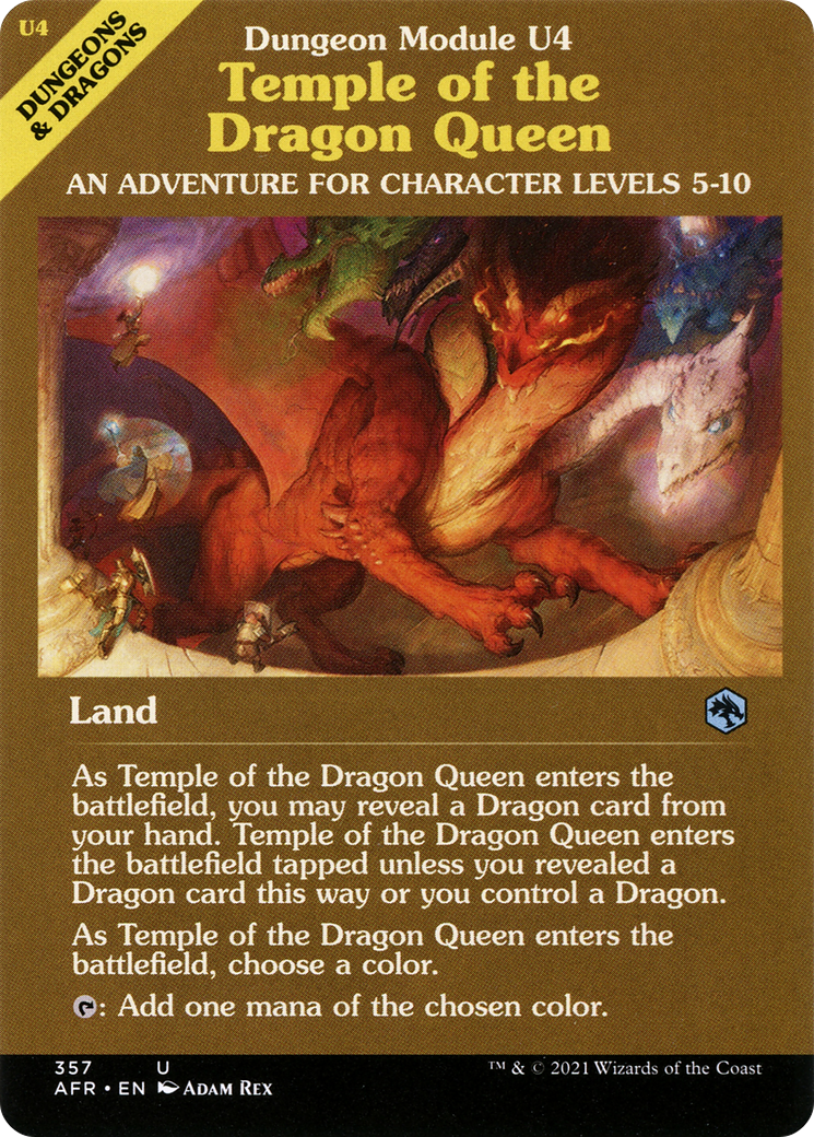 Temple of the Dragon Queen - Showcase [AFR-357]