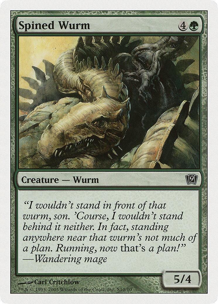 Spined Wurm [9ED-S10]