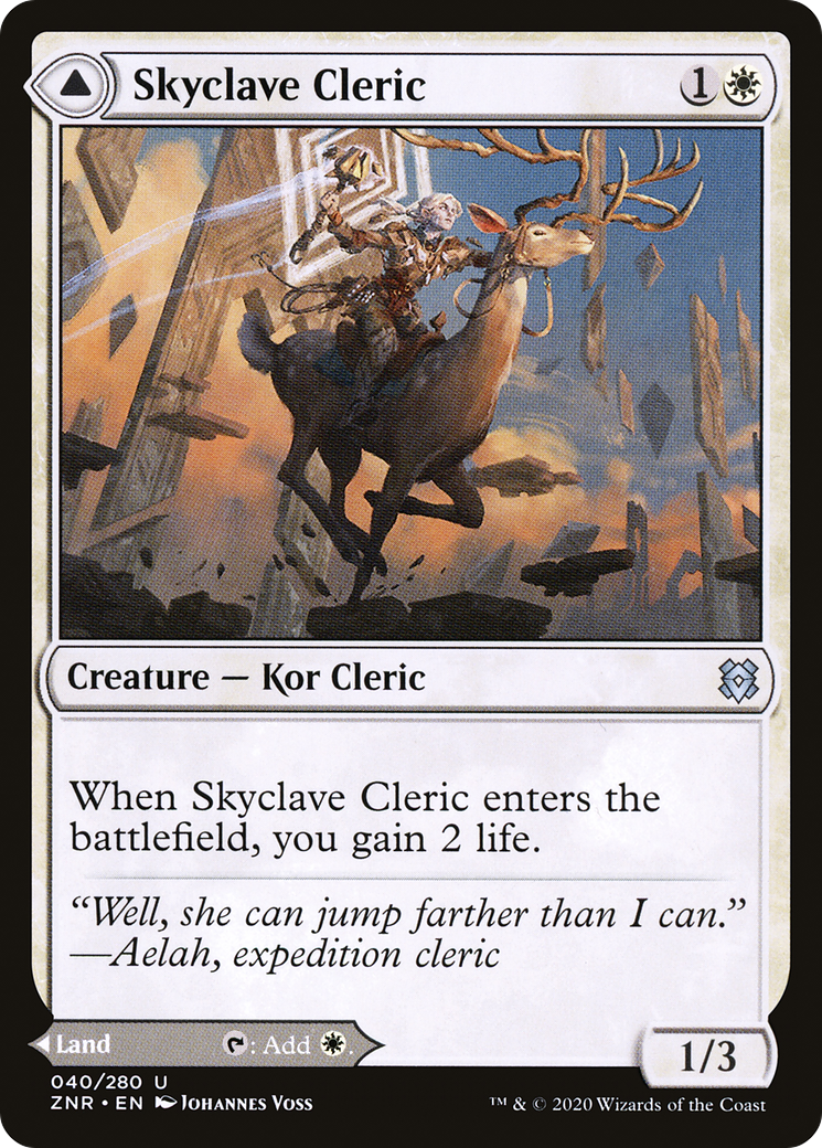 Skyclave Cleric // Skyclave Basilica [ZNR-40]