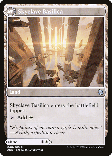 Skyclave Cleric // Skyclave Basilica [ZNR-40]