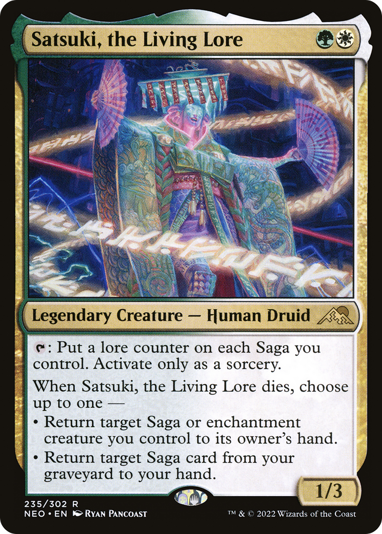 Satsuki, the Living Lore [NEO-235]
