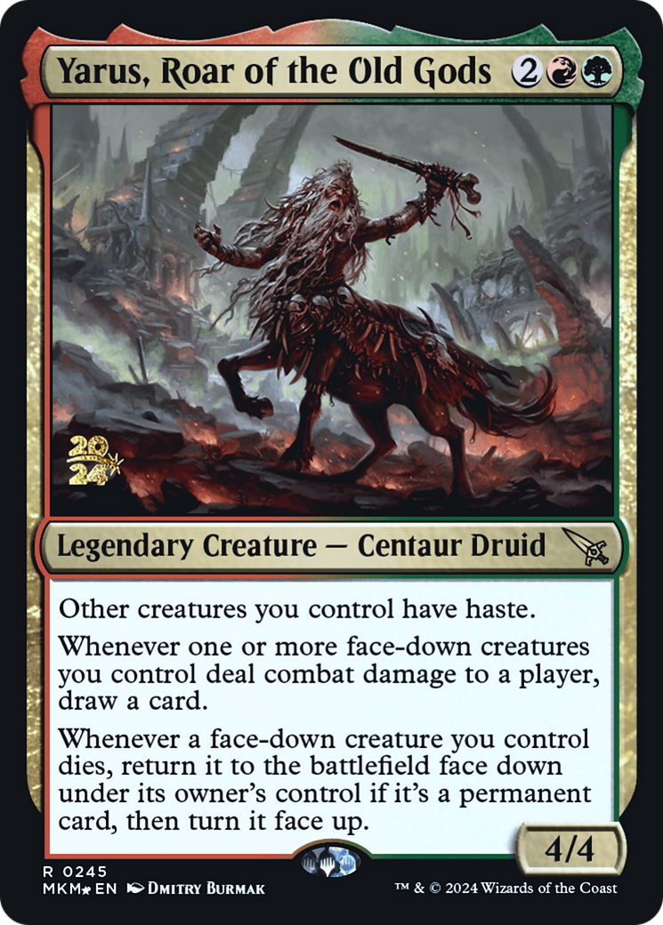 Yarus, Roar of the Old Gods - Prerelease Promo [PMKM-245s]