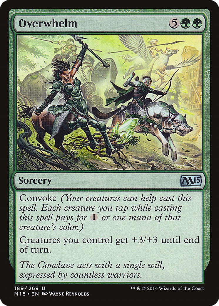 Overwhelm [M15-189]