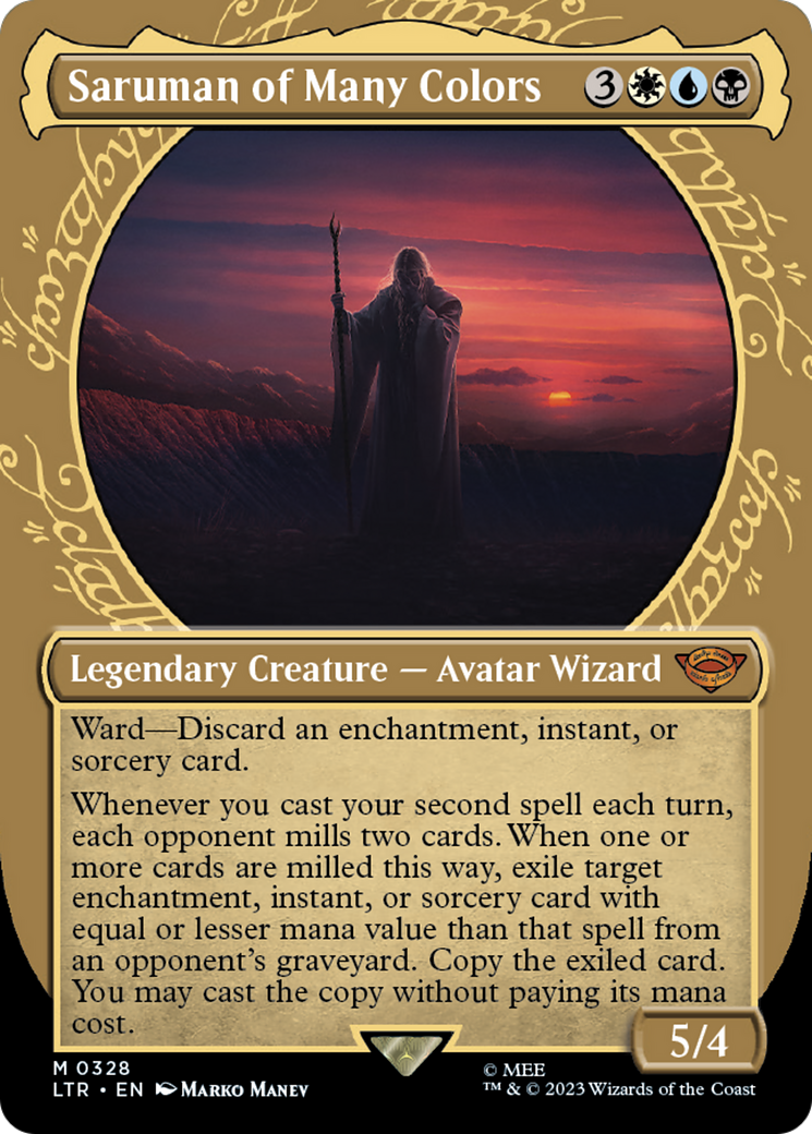 Saruman of Many Colors - Borderless - Showcase [LTR-328]
