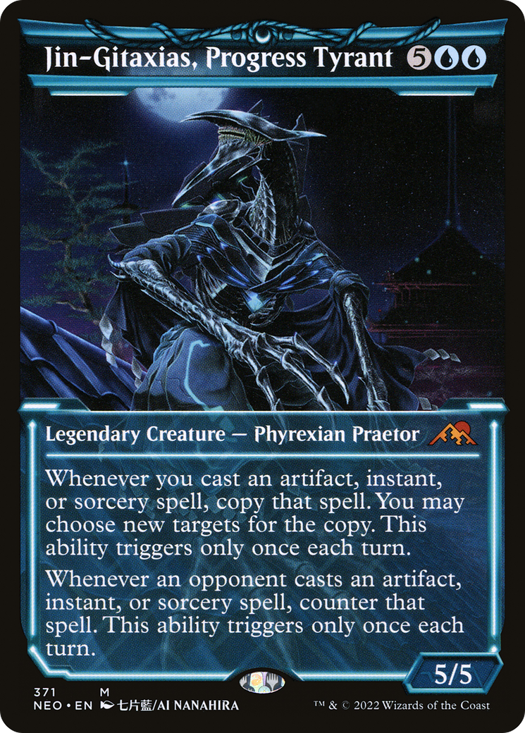 Jin-Gitaxias, Progress Tyrant - Showcase [NEO-371]