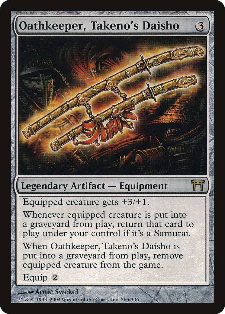 Oathkeeper, Takeno's Daisho [CHK-265]