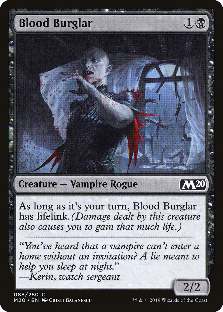 Blood Burglar [M20-88]