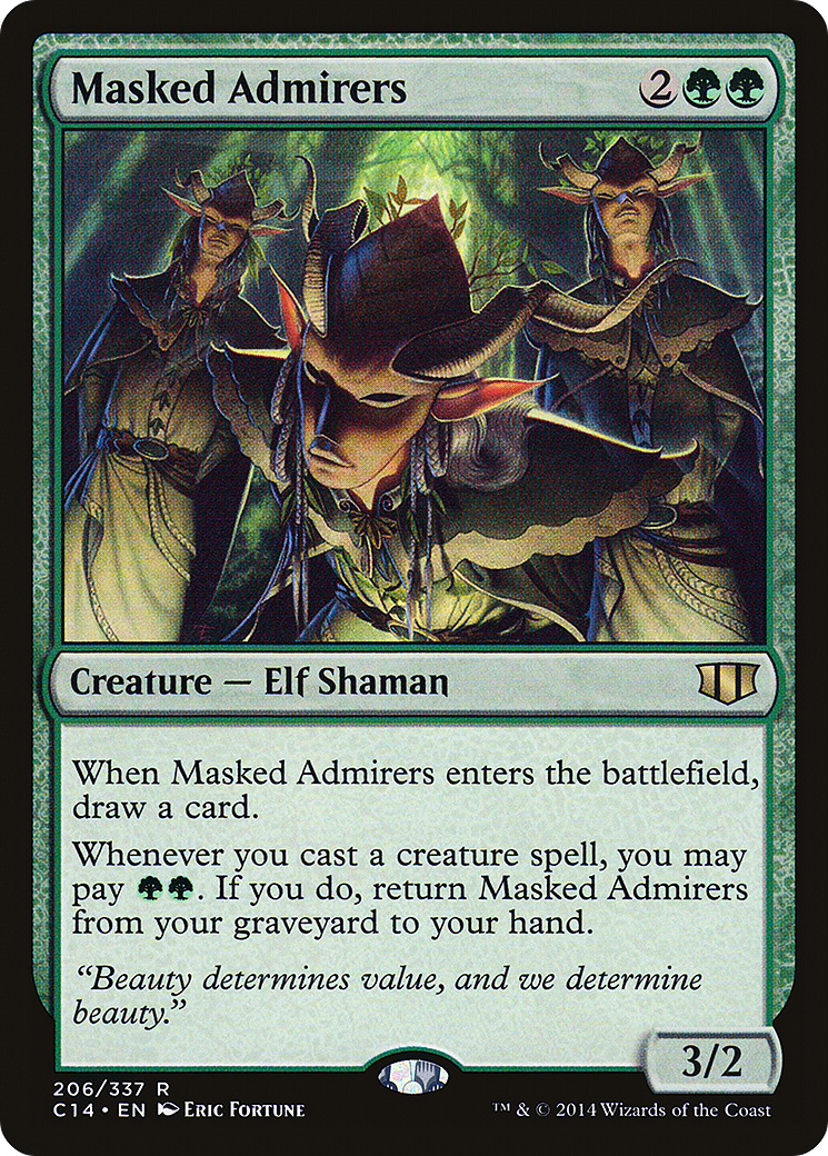 Masked Admirers [C14-206]