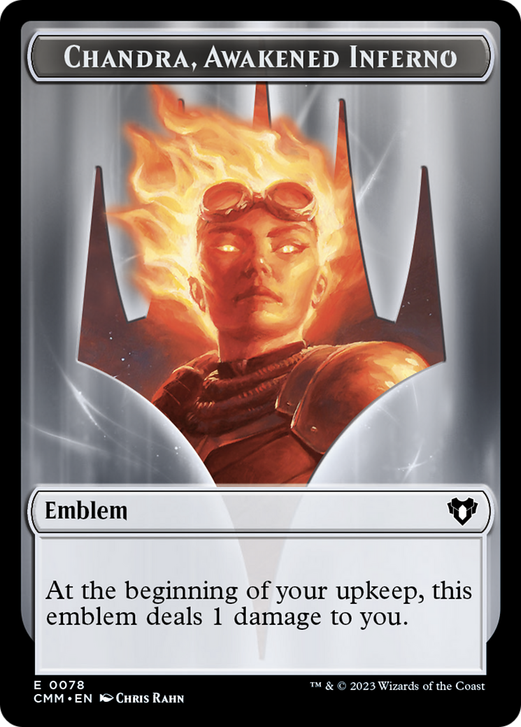 Chandra, Awakened Inferno Emblem [TCMM-78]