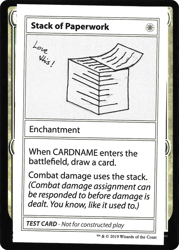 Stack of Paperwork [CMB2-13]