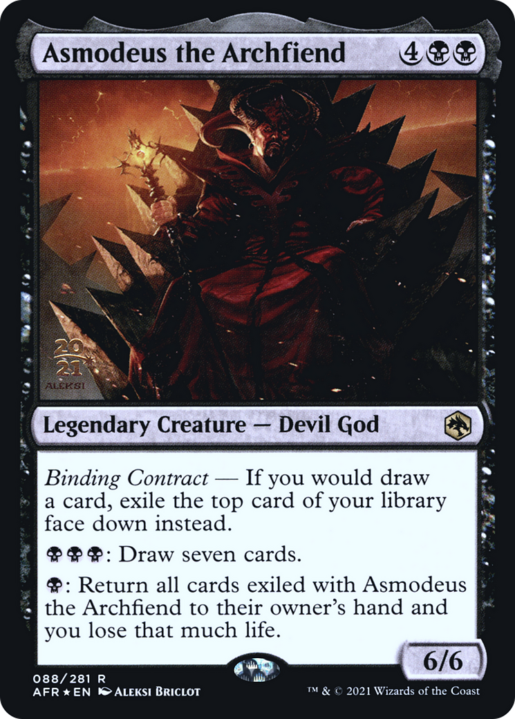 Asmodeus the Archfiend - Prerelease Promo [PAFR-88s]