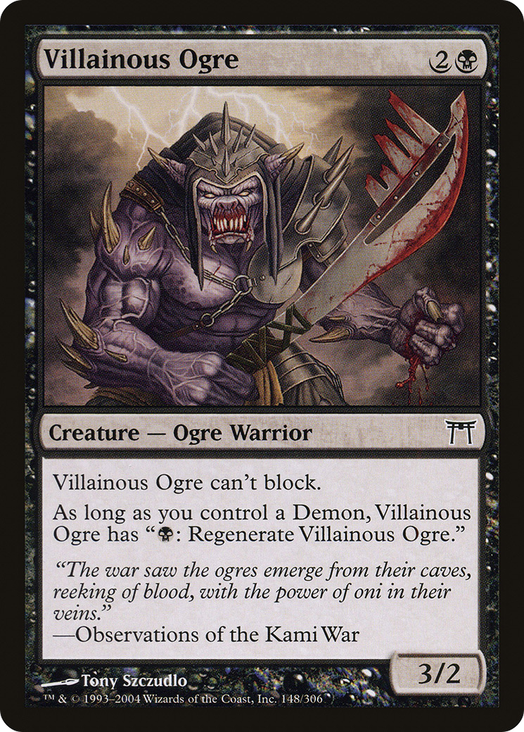 Villainous Ogre [CHK-148]