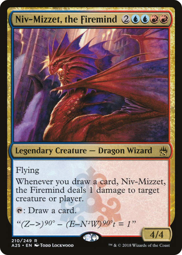 Niv-Mizzet, the Firemind [A25-210]