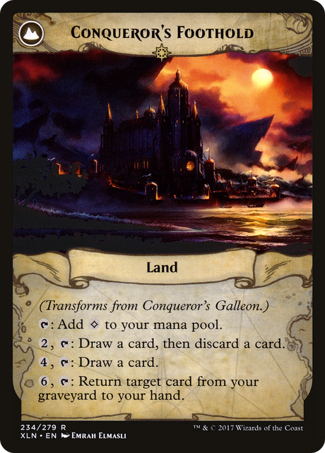 Conqueror's Galleon // Conqueror's Foothold [XLN-234]