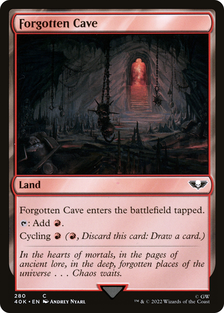 Forgotten Cave [40K-280]