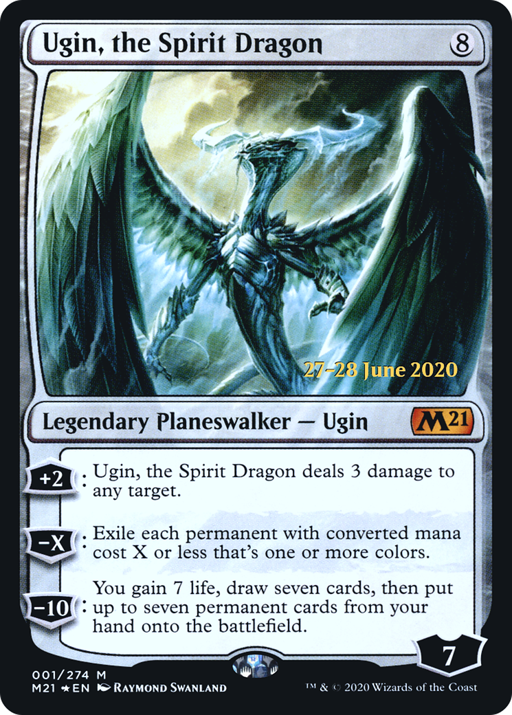 Ugin, the Spirit Dragon - Prerelease Promo [PM21-1s]