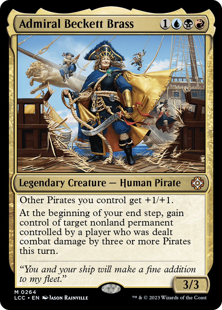 Admiral Beckett Brass [LCC-264]