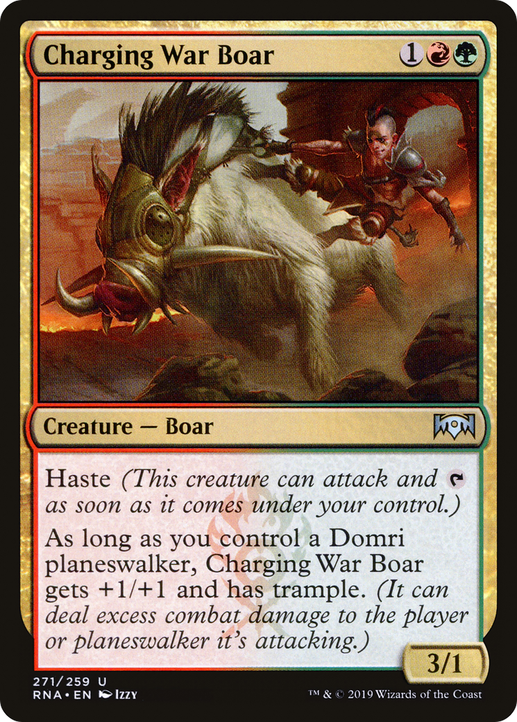 Charging War Boar [RNA-271]